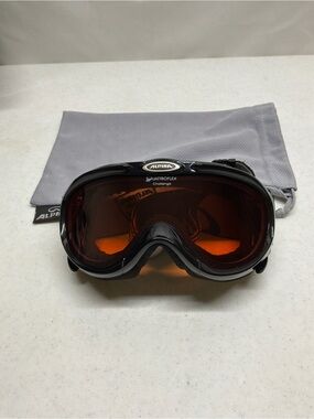 Vintage Alpina Quadroflex Challenge Snowboard Ski Goggles Made in Germany